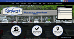 Desktop Screenshot of durhamautomart.com